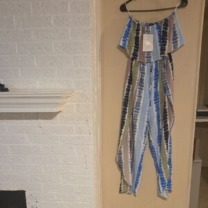 Striped Multicolor Jumpsuit